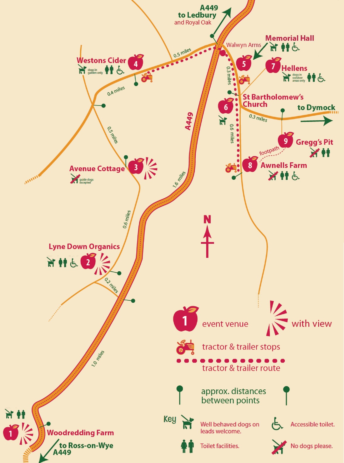 2024 Harvetime Map